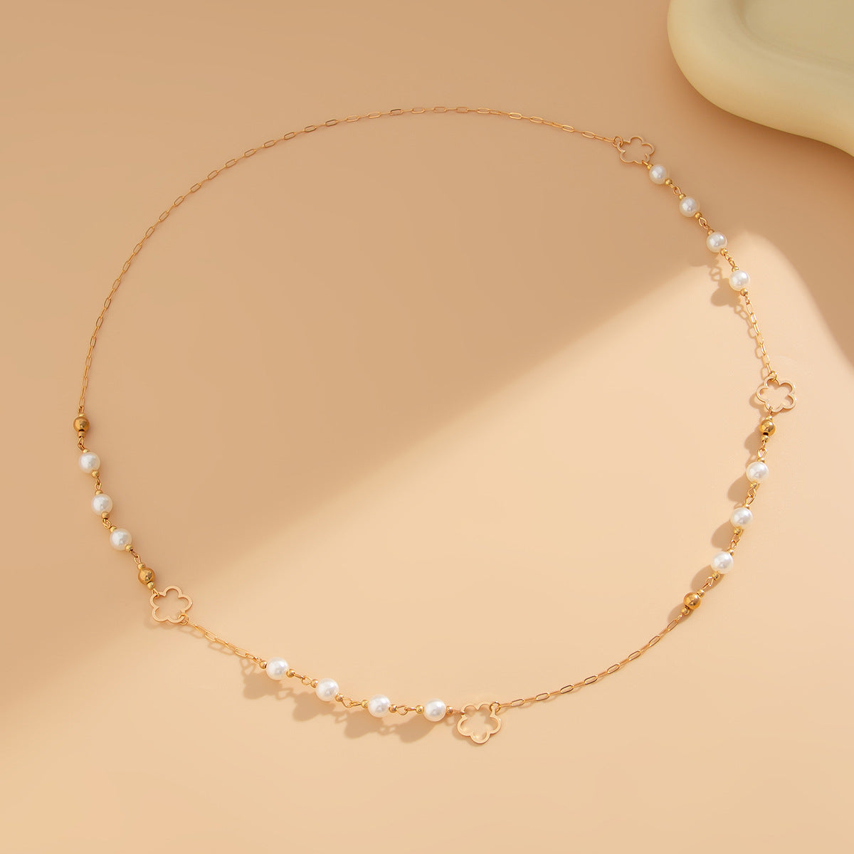 Women's Round Beads Long Chain Style Beaded Necklaces
