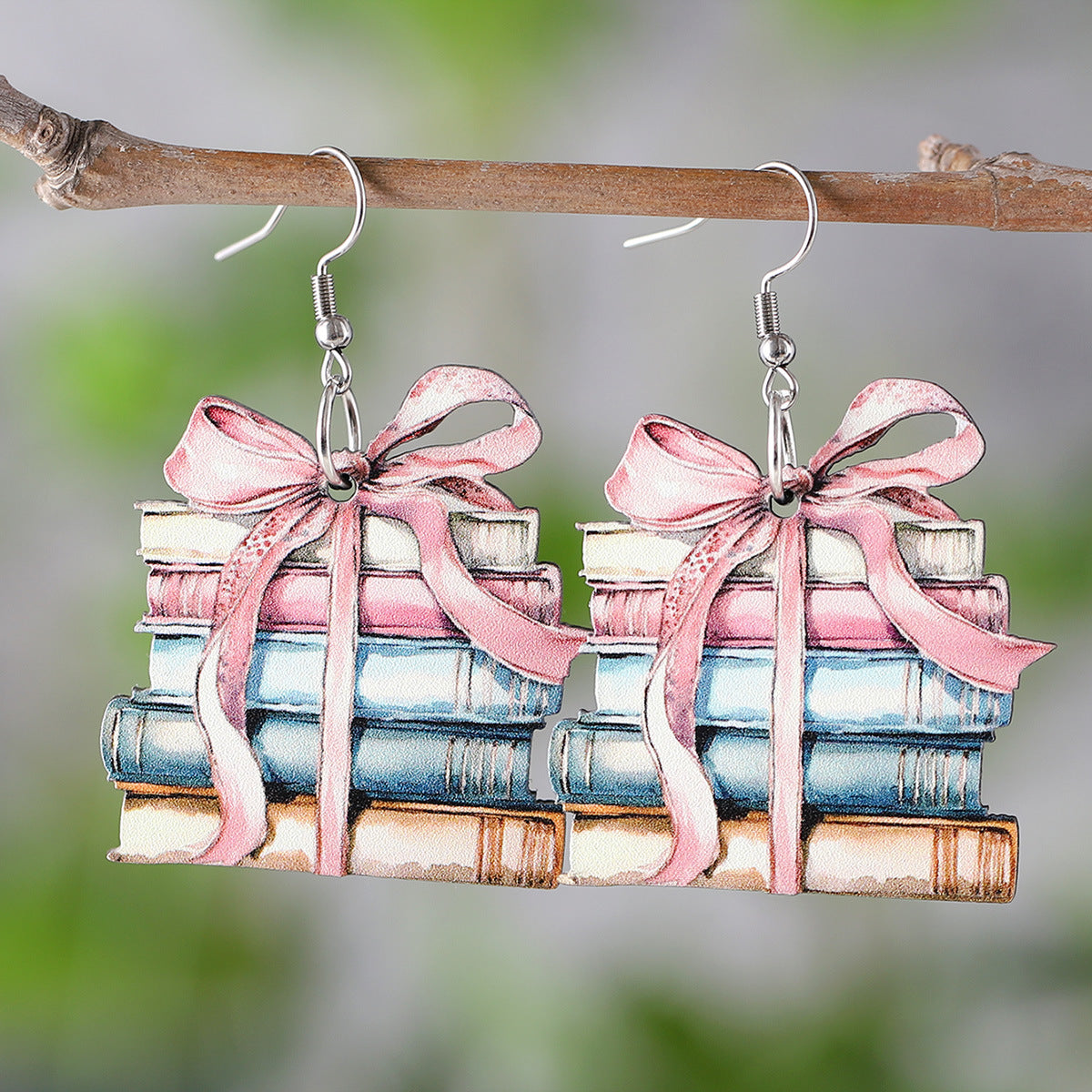 Graduation Teacher's Day Flower Bow Tie Pendants