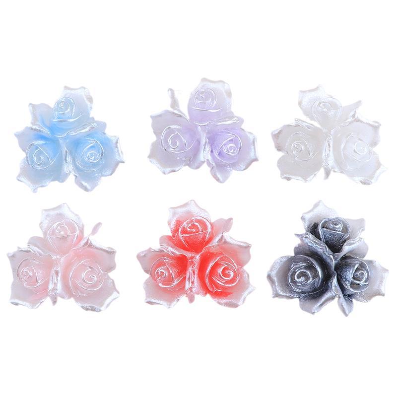 Flower Making Phone Case Ear Barrettes Decoration Material Jewelry Accessories