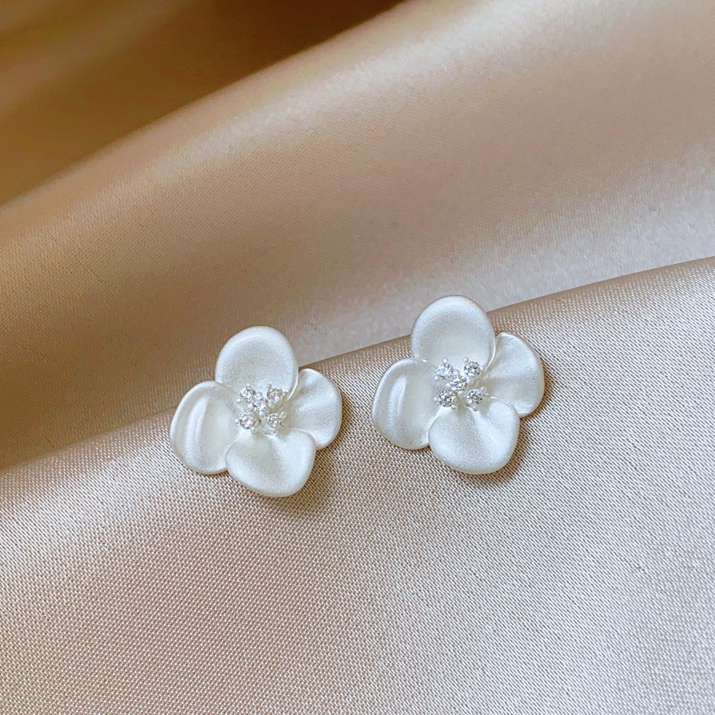 Women's Zircon For Today Popular Niche Design Stud Earrings