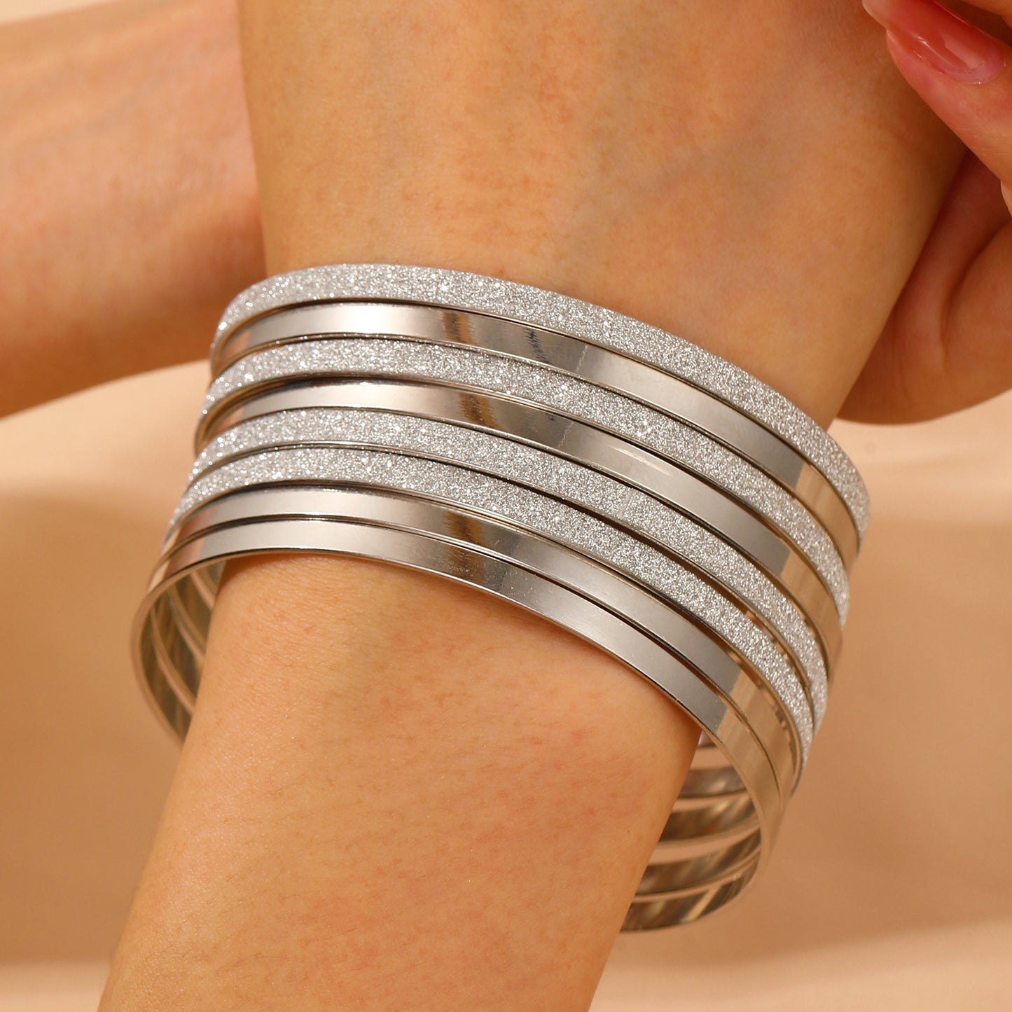 Trendy Alloy Combination Punk Hip Hop Bracelets