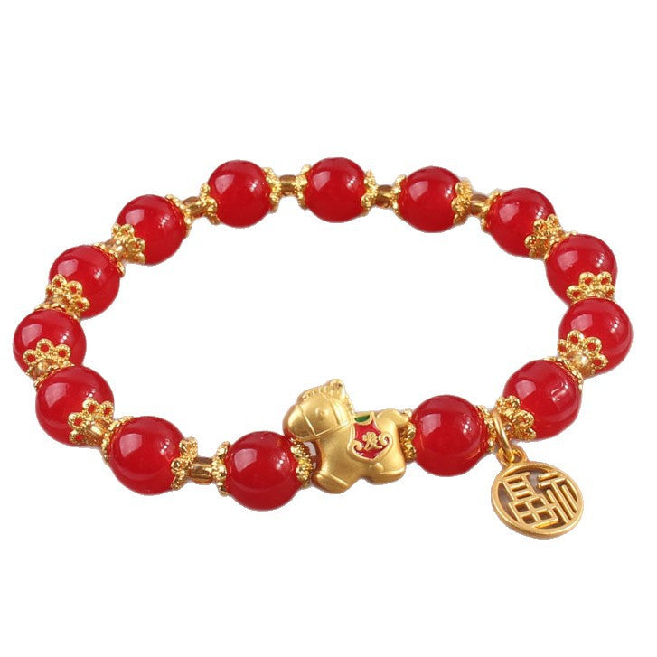 Women's Beaded Life Lucky Rich Novice Rope Over Bracelets