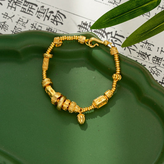 Women's Ancient Golden For Special Interest Light Luxury Bracelets