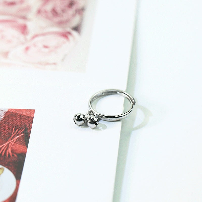 Women's Bell With Sound Knuckle Thin Personalized Rings