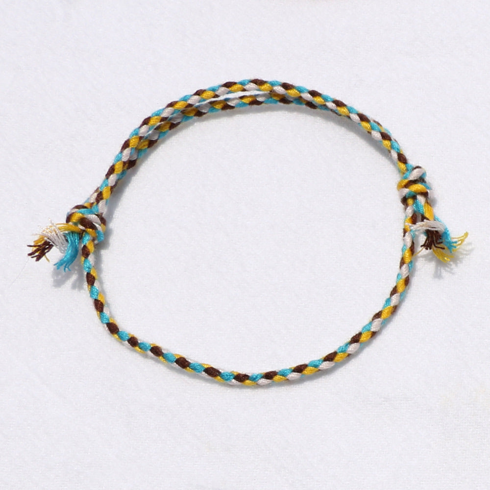 Hand-woven Tibetan Hand Rub Thread Carrying Bracelets