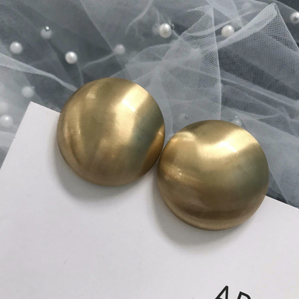 High-grade Matte Metal Female Niche Retro Personality Rings