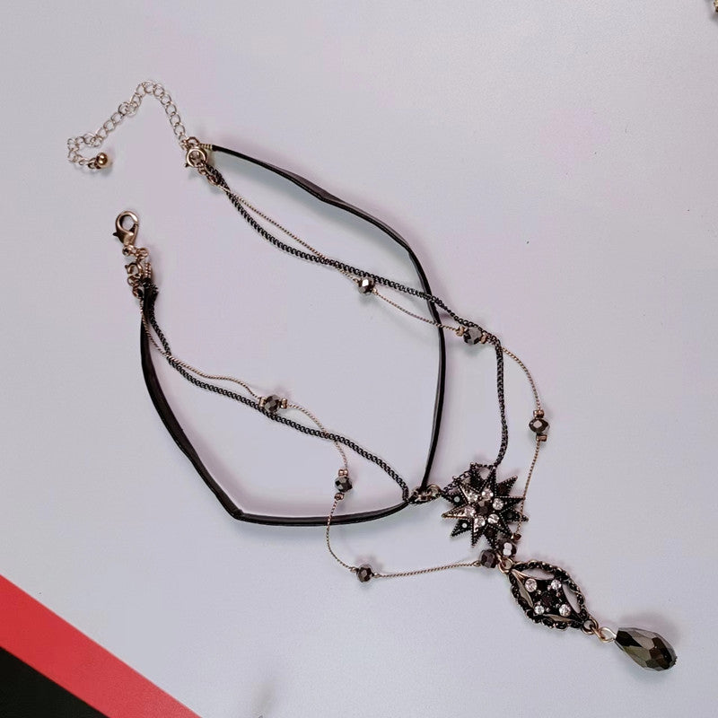 Black Series Lolita Punk Goth Steam Necklaces