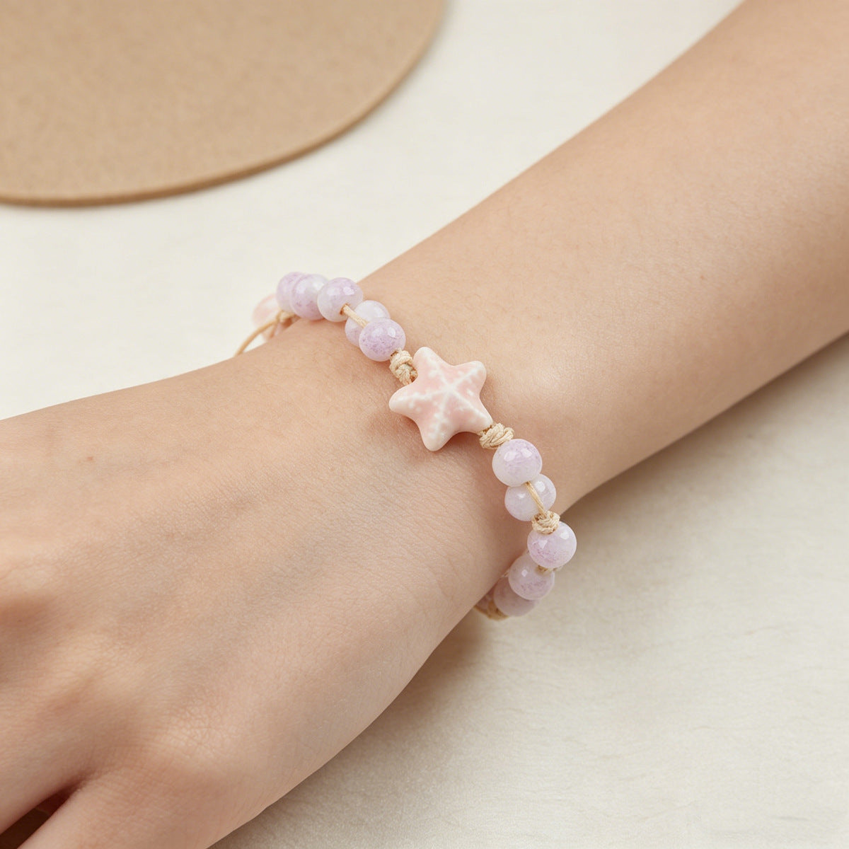 Ceramic Design High-grade Female Sweet Artistic Marine Shell Carrying Bracelets