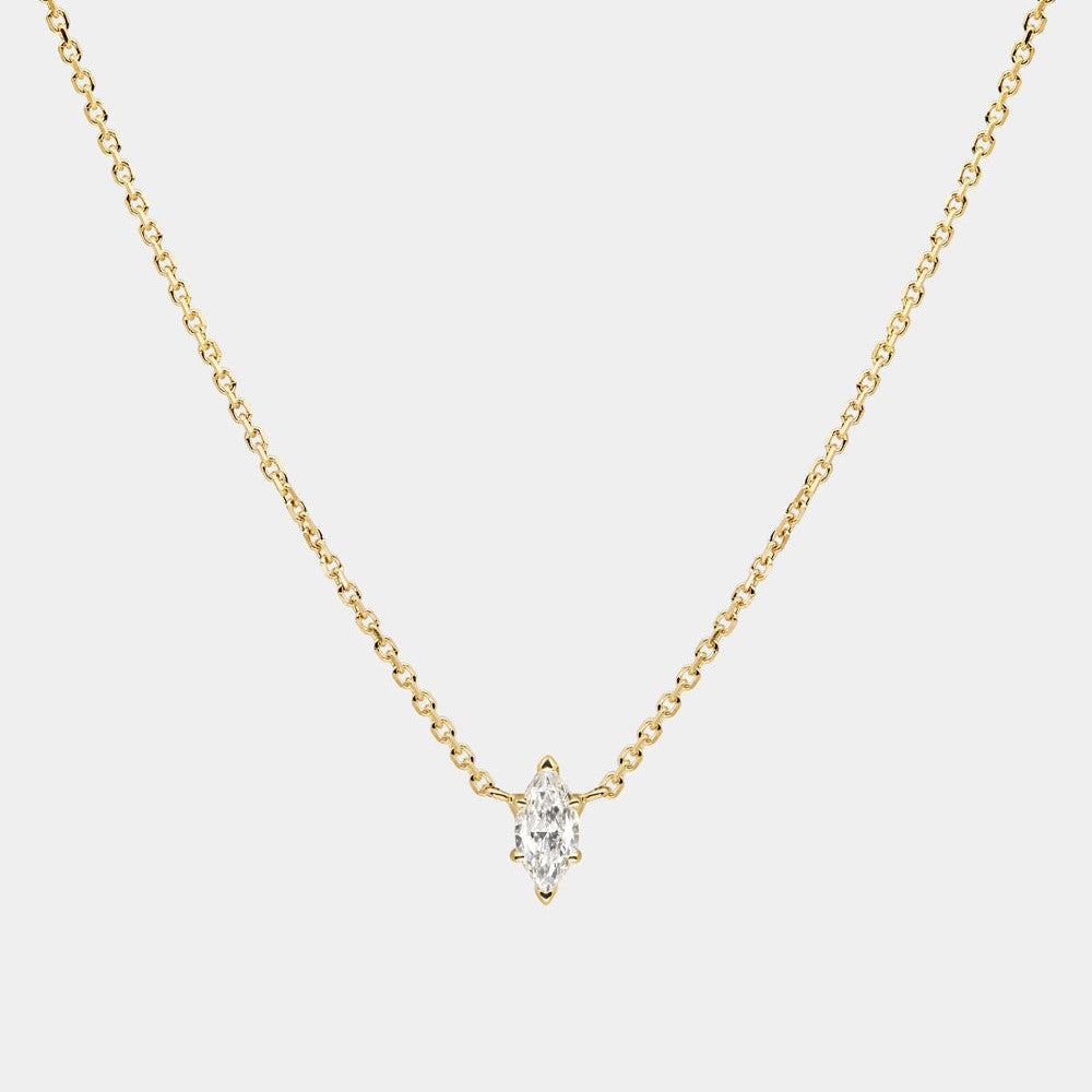 Zircon Oval Round Simple Fashion Furnace Necklaces