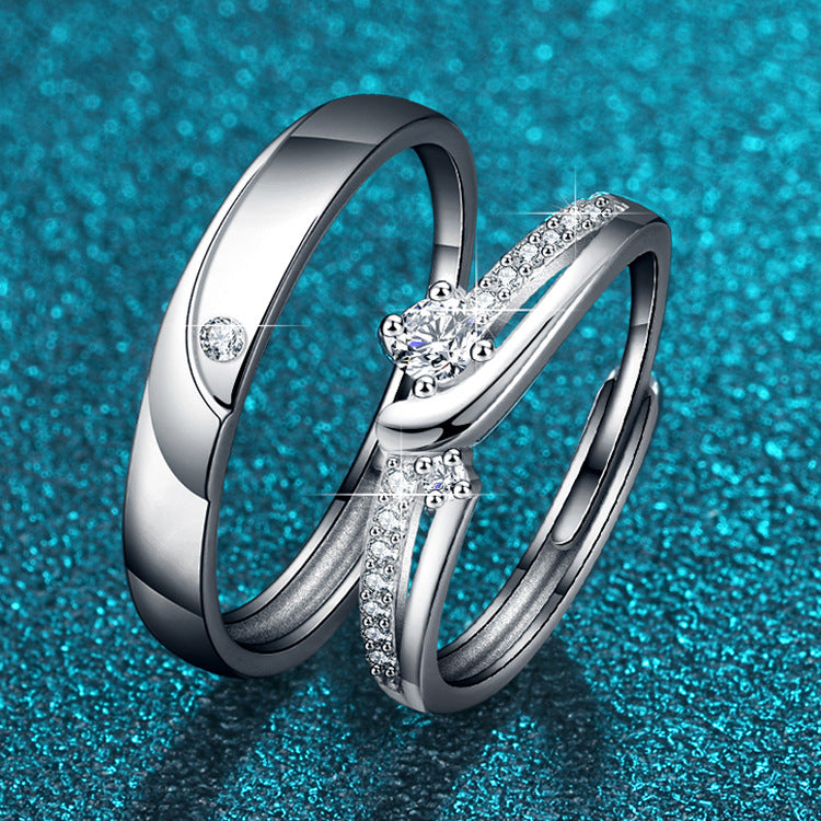 Fashion Romantic Love Open End Adjustable Sweet Rings