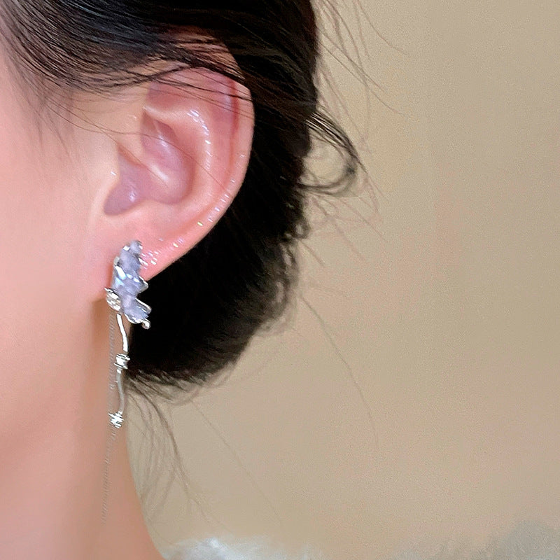 Female Tassel High Sense Ear Clip Rings