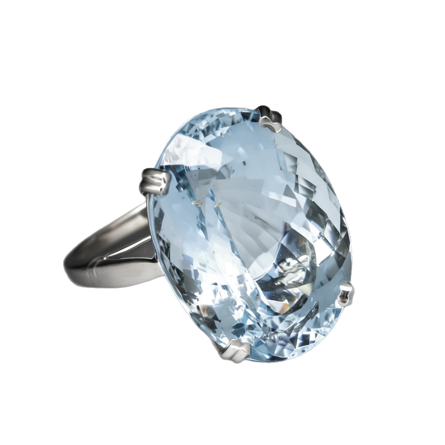 Proposal Goose Egg Rhinestone Inlaid Sea Rings
