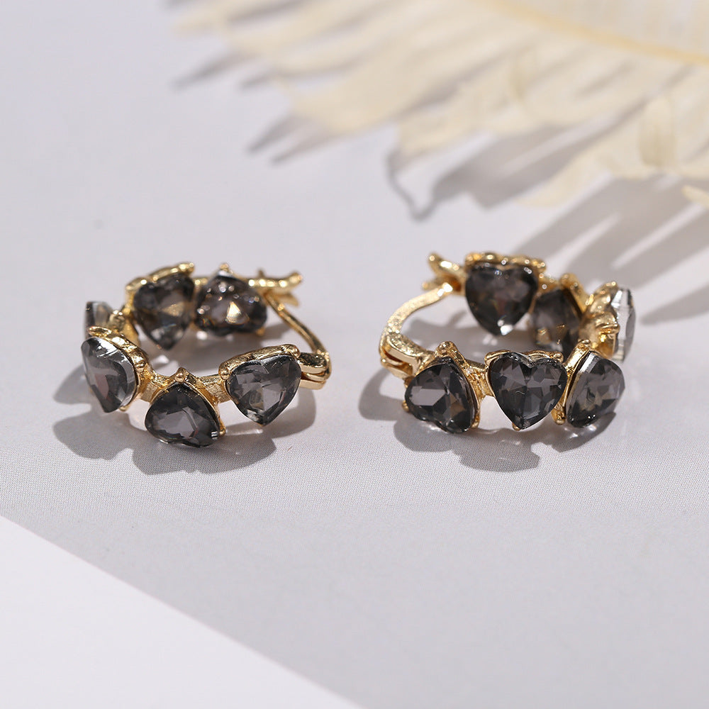 Fashion Light Luxury Personality Trendy Simple Stud Earrings