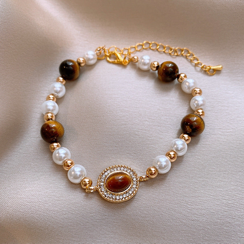 Zircon Fashionable Minimalist Wristband With Touch Of Affordable Bracelet