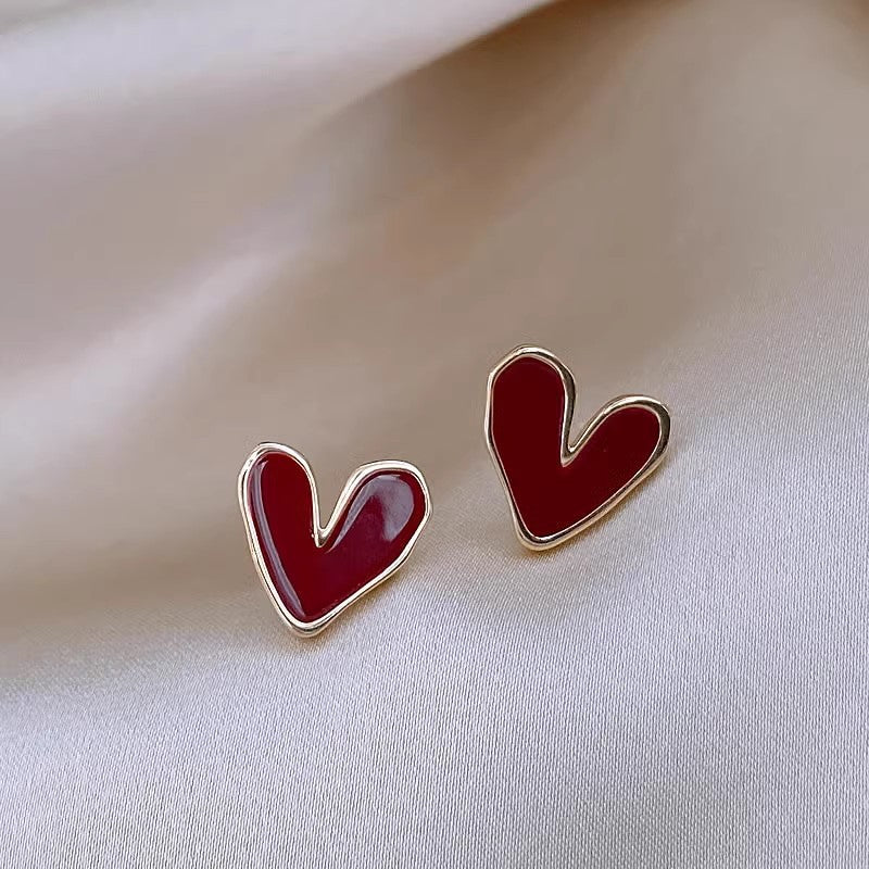 Quality Sier Korean Style Simple Light Stud Earrings