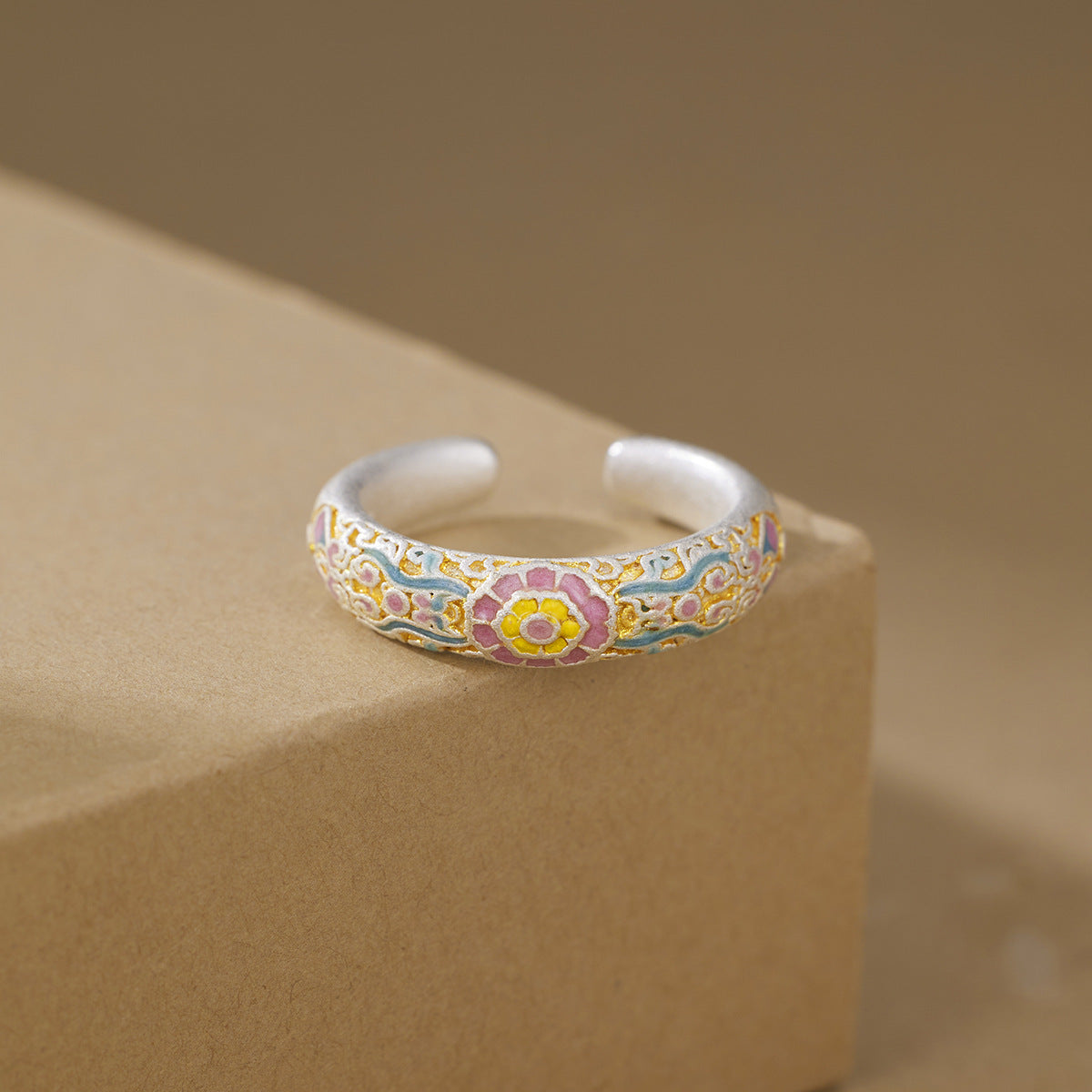 Women's Flower For Vintage Court Style Fashion Rings