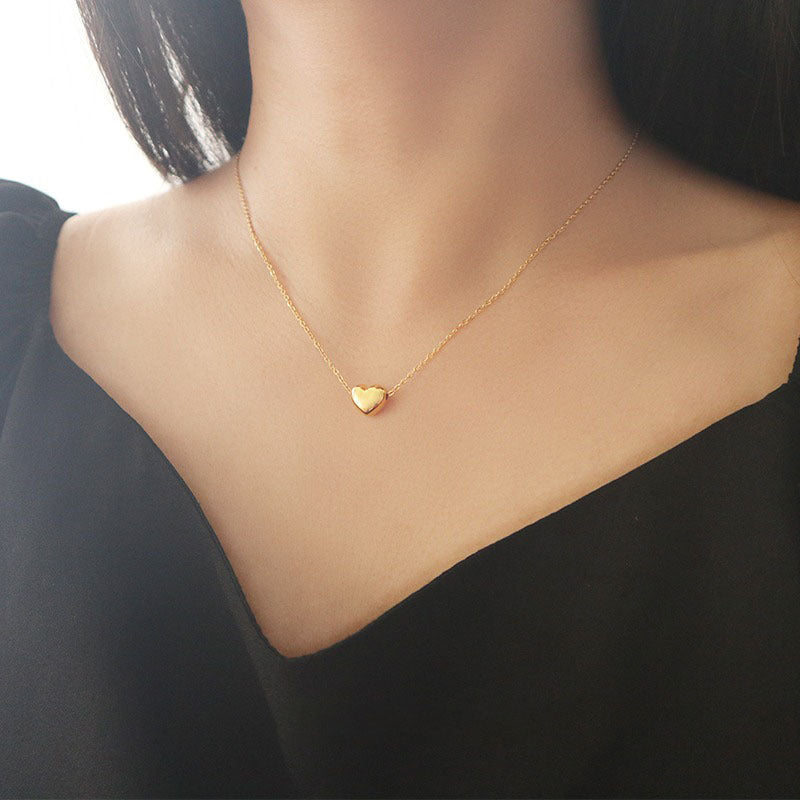 Women's Heart Special Interest Light Luxury Design Necklace