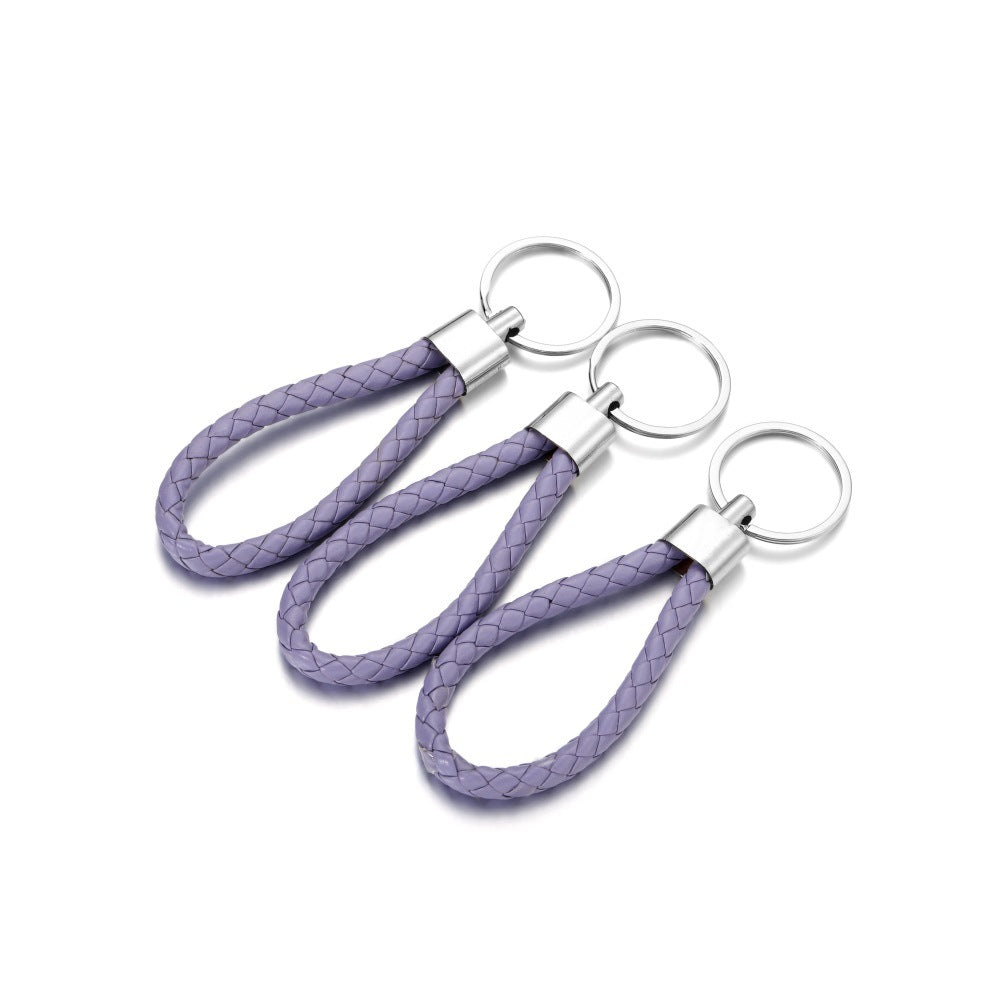 Color Creative Weaving Leather Rope Car Jewelry Accessories