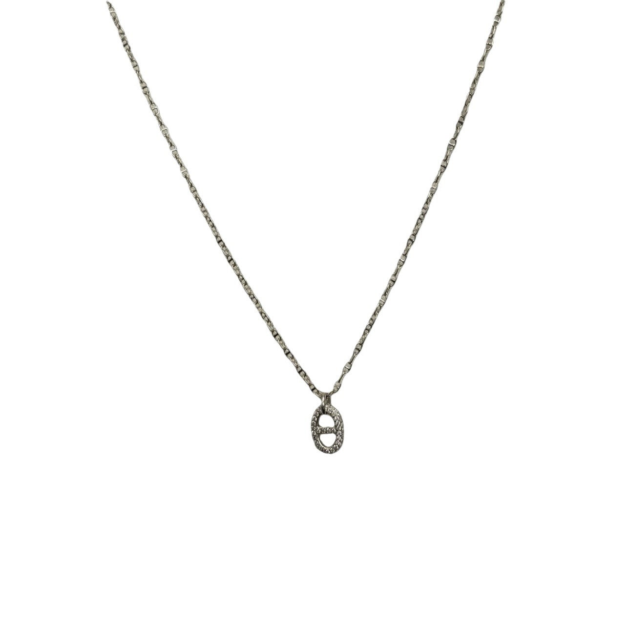 Women's Nose Full Diamond Fashion Simple Clavicle Chain Earrings