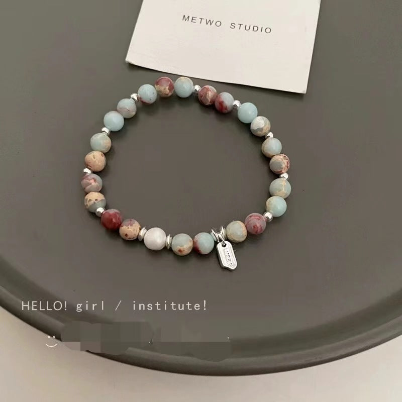 Women's Stone Beaded Retro High-grade Hot Style Bracelets