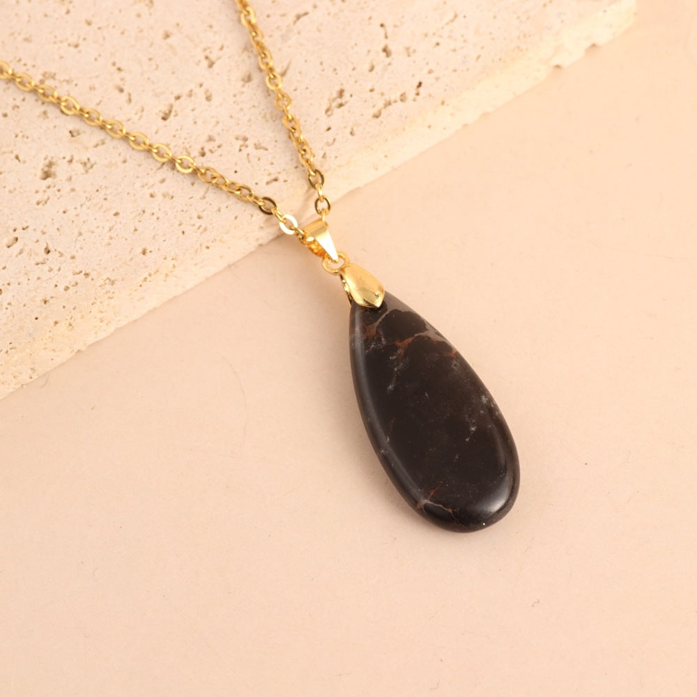 Women's Choker Ordinary Iron Chain Gold Plated Design Necklace