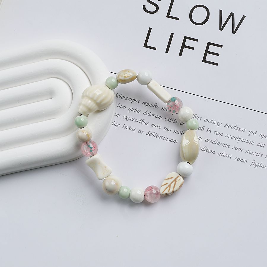 Ceramic Woven Gift Ornament Popular Fresh Chinese Style Bracelets