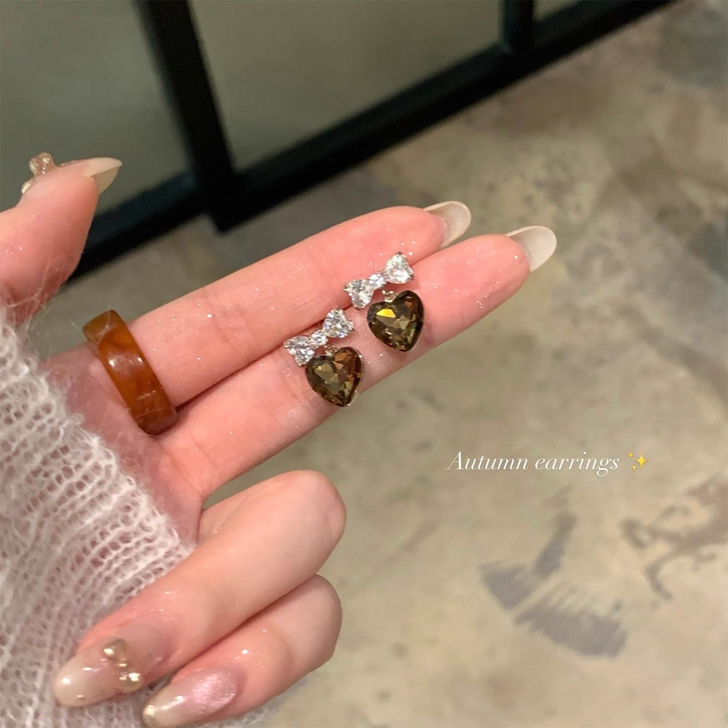 Women's Star Ear Light Luxury Dignified Generous Style Rings