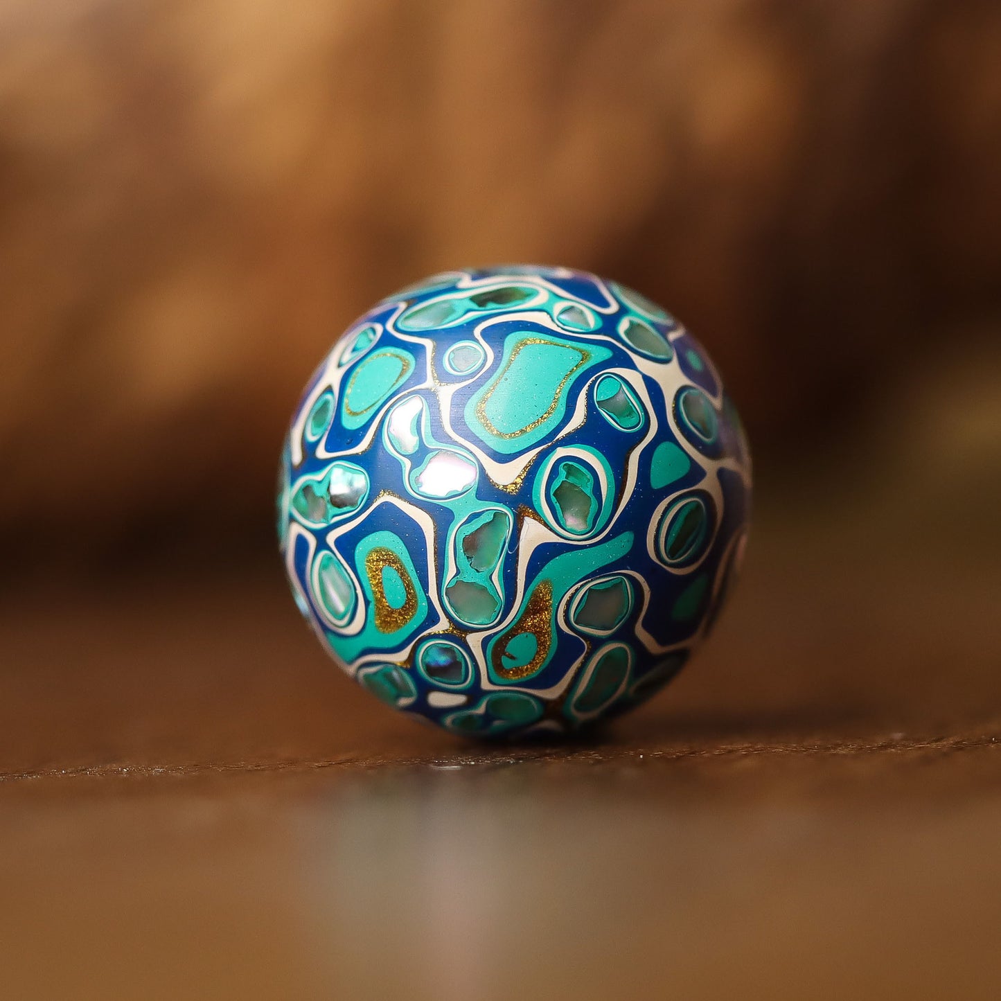 Large Paint Beads Single Bead Fine Bracelet