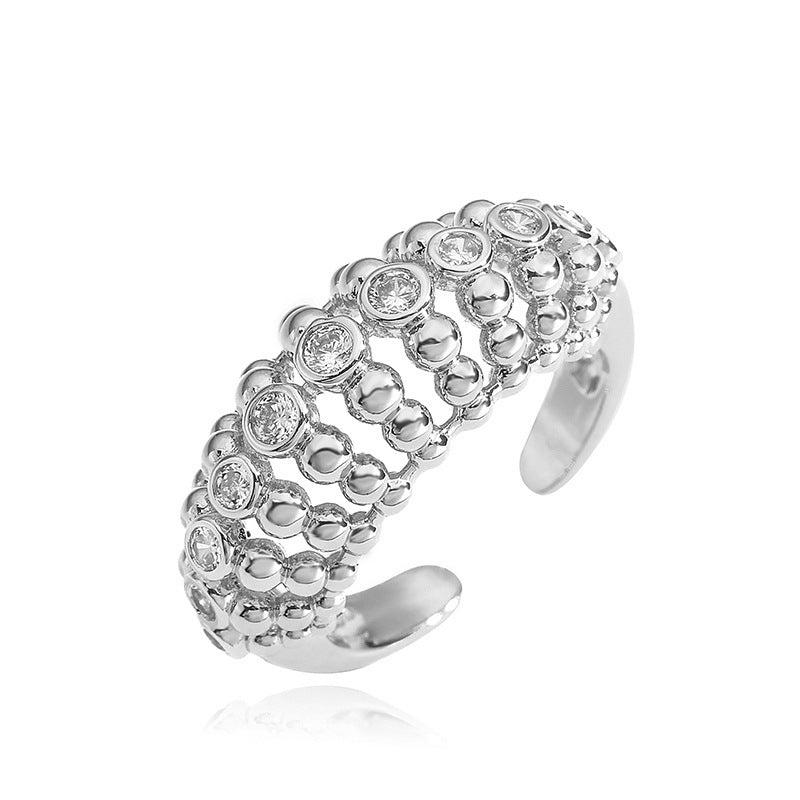 Niche Geometric Irregular Twisted Female Personalized Jewelry Set