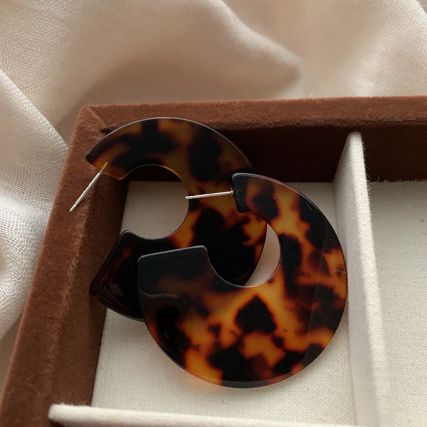 Artsy Semicircle Elegant Wild Candy Color Personalized Earrings