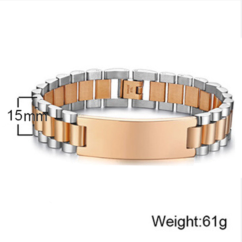 Charming Popular Cool Men's Stainless Steel Bracelet