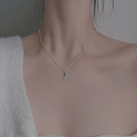 Stars Female Summer Niche Light Luxury Design Sense Trendy Clavicle Necklace