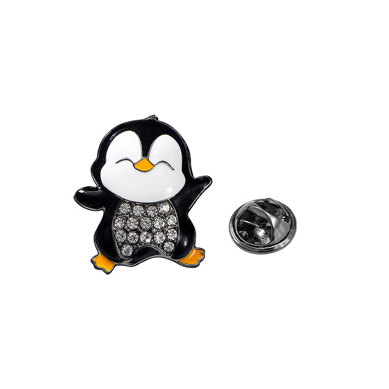Penguin Brooch Super Cute Cartoon Badge Pin Trendy Brooches