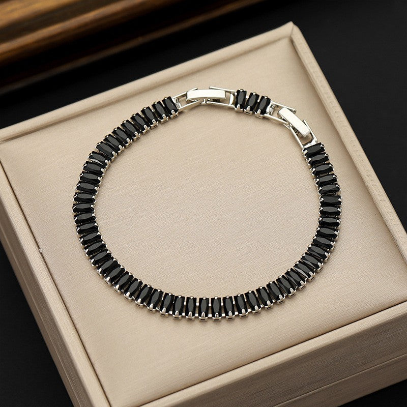 Women's & Men's Colorful Zircon Trendy Fashion Tennis Bracelets