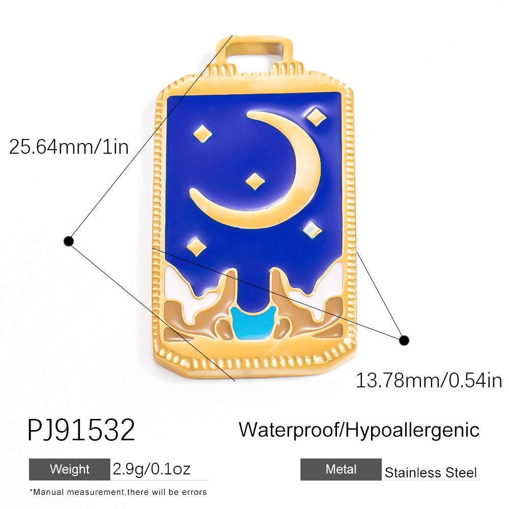 Classy Stylish Stainless Steel Gold-plated Design Jewelry Accessories
