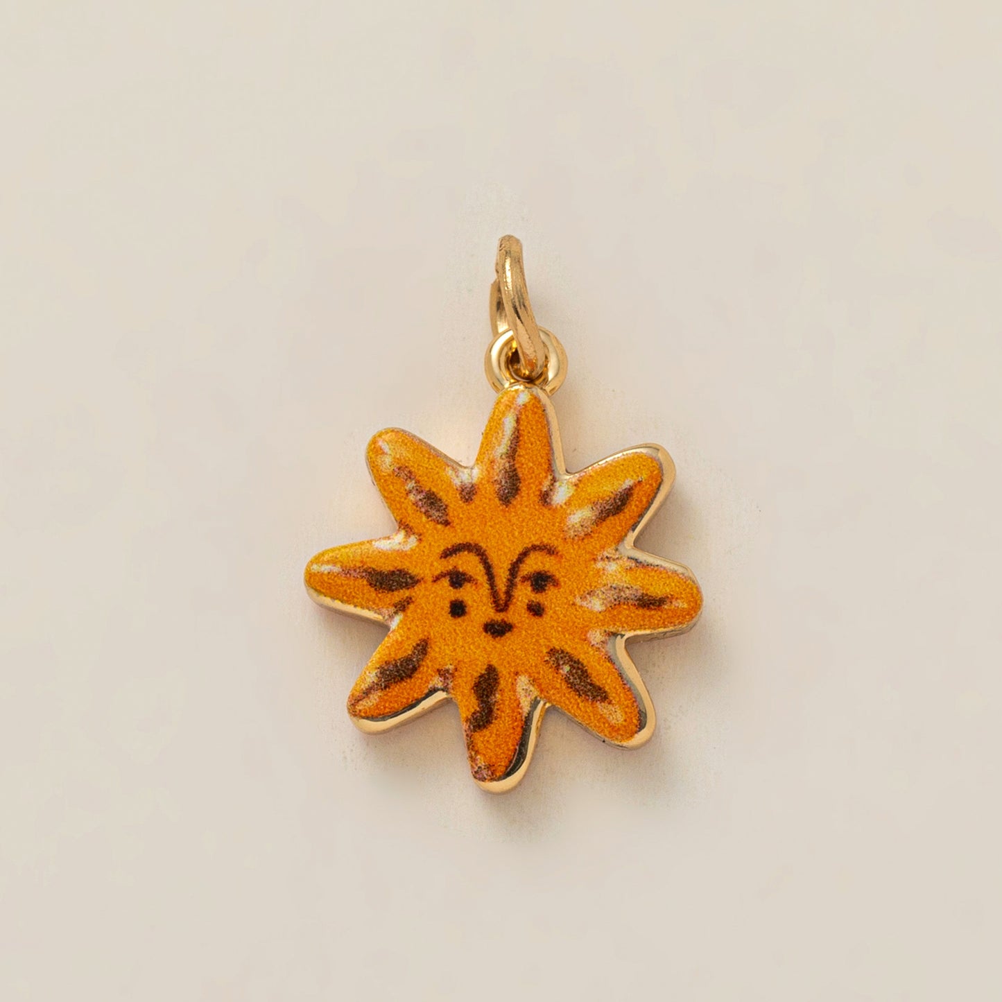 Painted Flower Boots Love Eyes Bottle Pendants