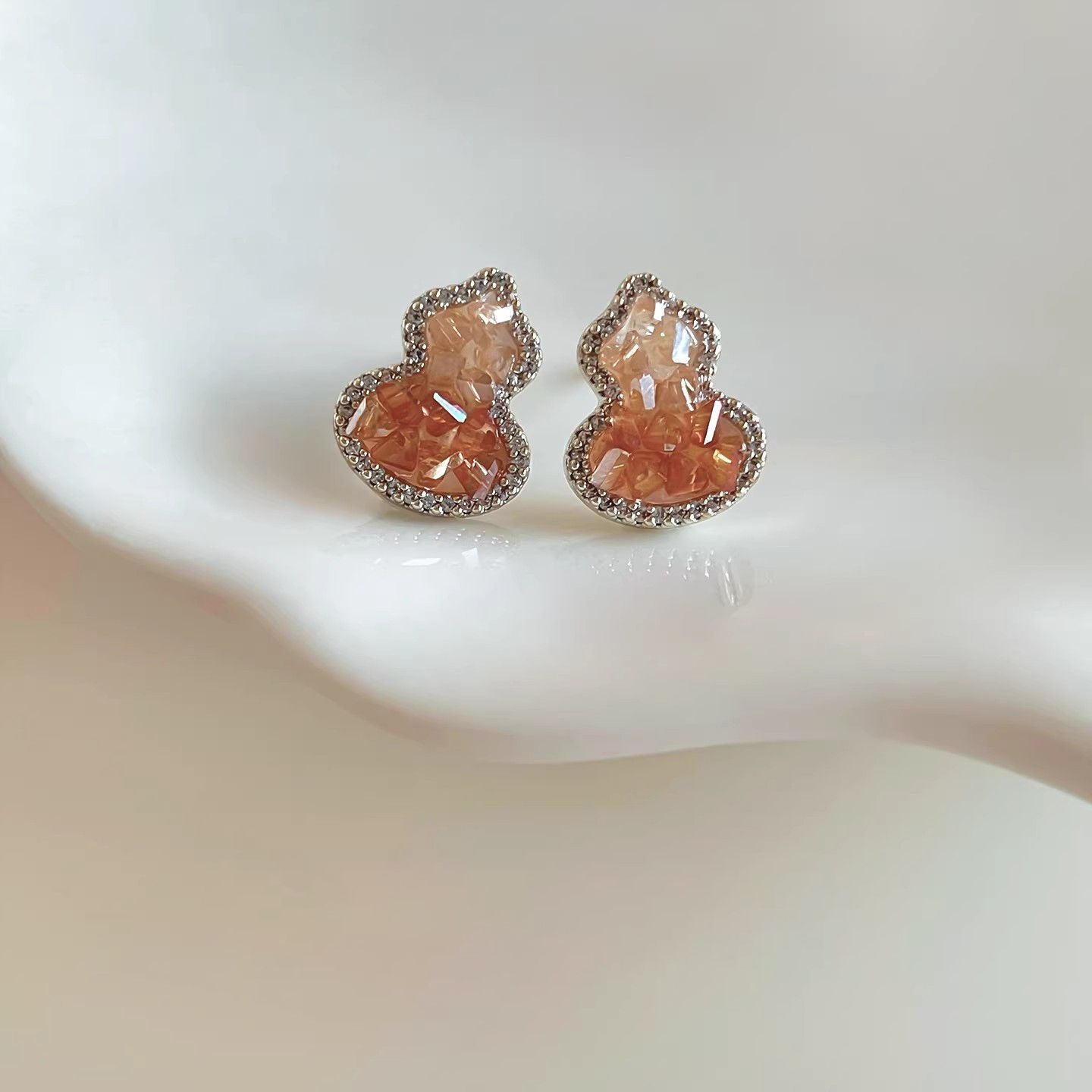 Women's Gourd Unique Temperament Entry Lux High-grade Earrings