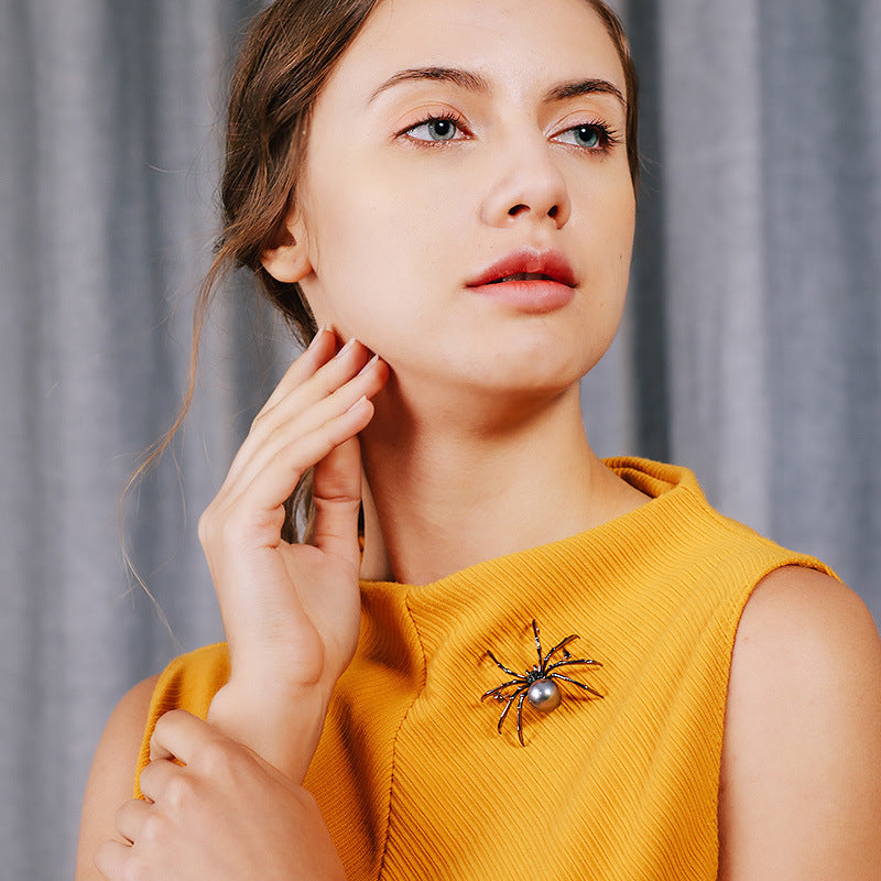 Creative Insect Spider Brooch Fashion Alloy Brooches