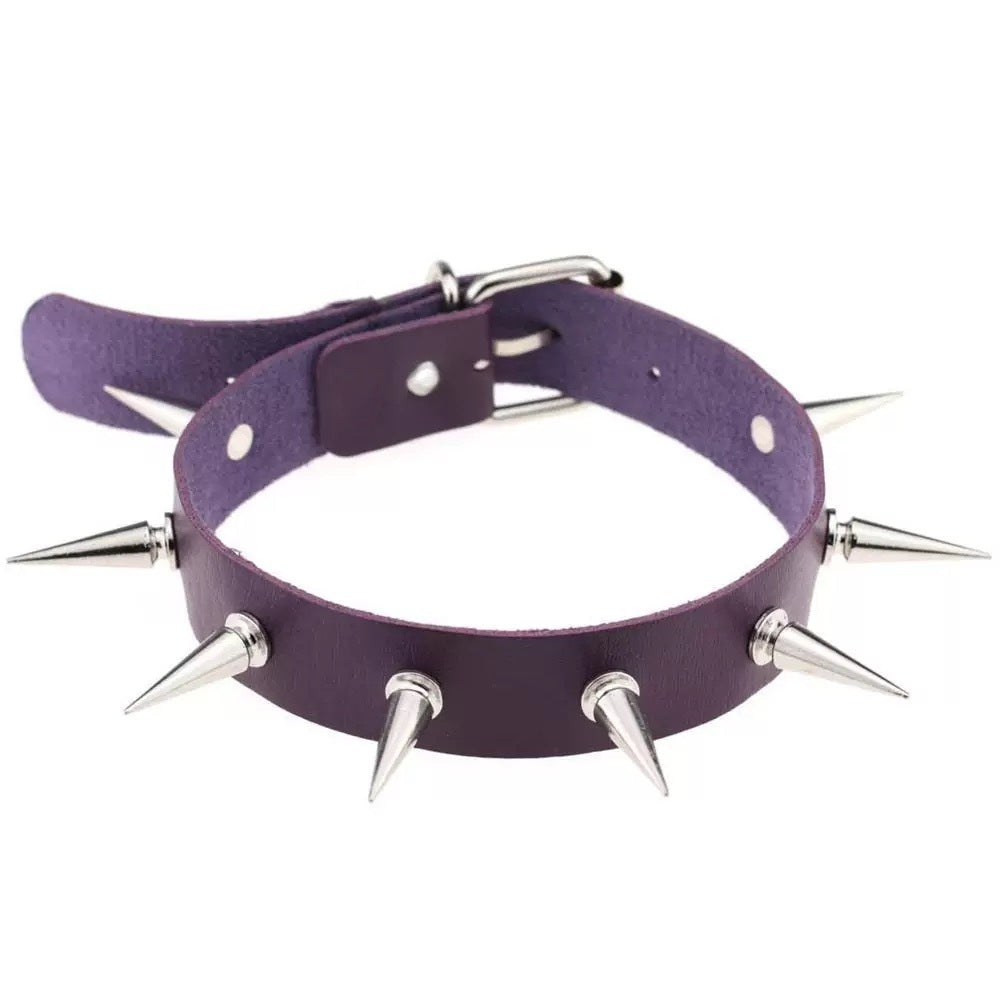 Rivet Punk Nightclub Personality Fashion Ladies Clavicle Collar