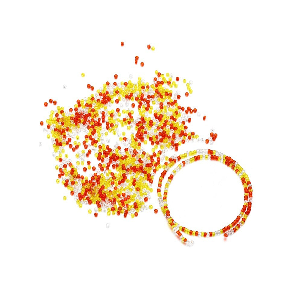 High Quality Transparent Color Glass Beads Jewelry Accessories