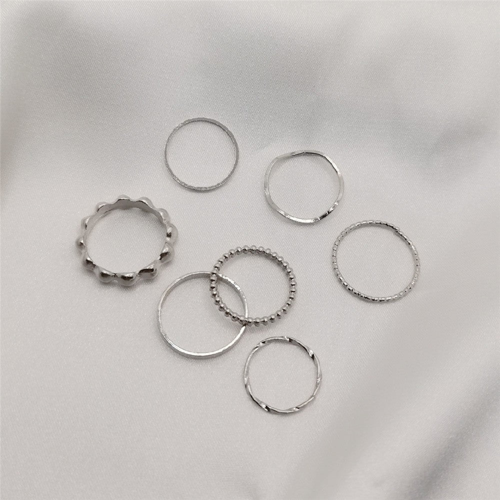 Women's Fashion Popular Open Knuckle Little Finger Rings
