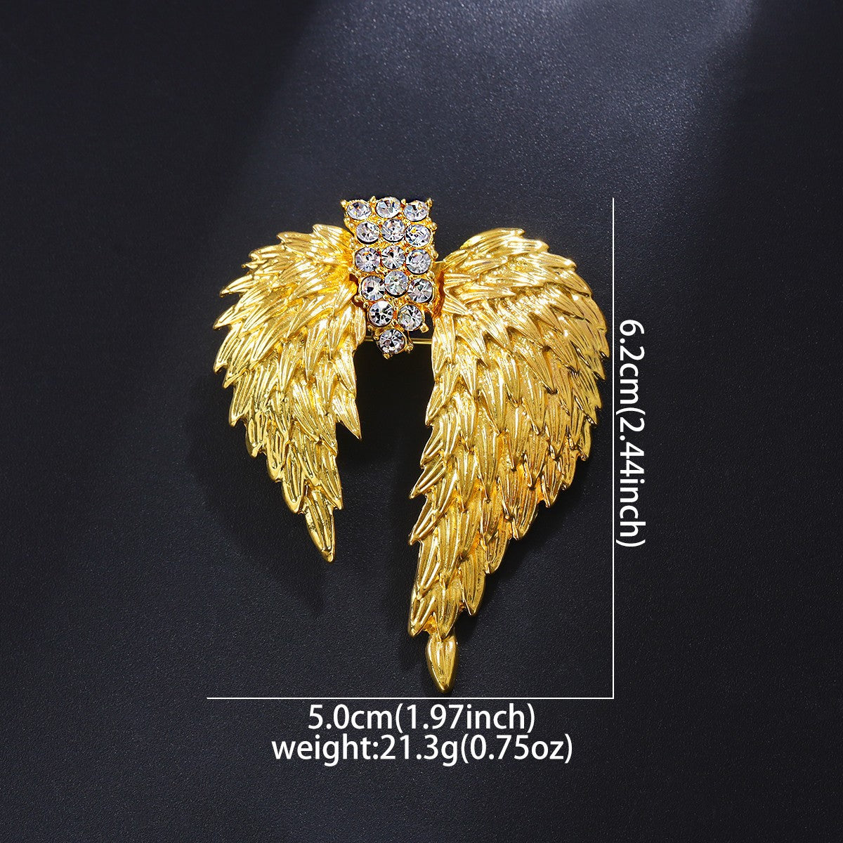 Women's & Men's Elegant Brooch Alloy Rhinestone Niche Design Business Corsage Brooches