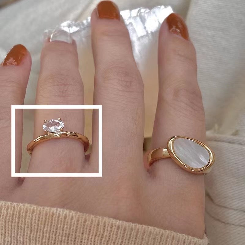 Finger Light Luxury Advanced Sense Temperament Rings