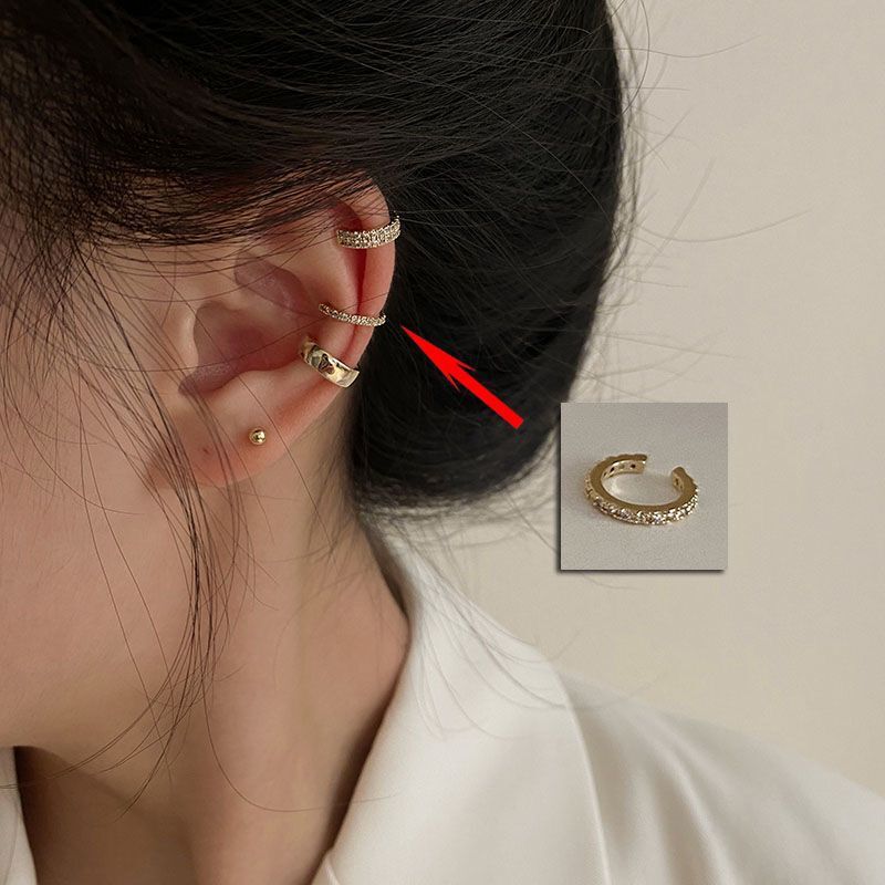 Clip Without Pierced Female Graceful Fashionable Retro Aloofness Earrings
