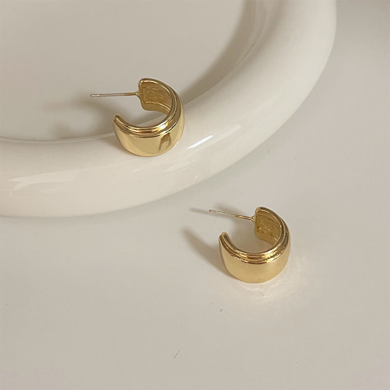 Niche Design Ear Clip Unique Graceful Earrings