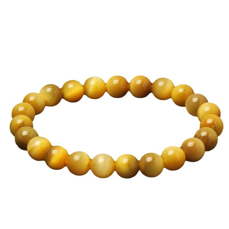 Crystal Natural Gold Tigereye Jewelry Accessories Bracelets