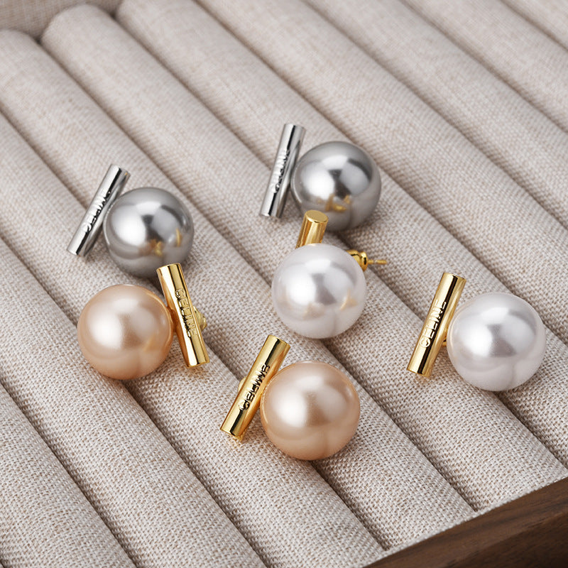 French Entry Lux Temperament Ear Design Personality Earrings