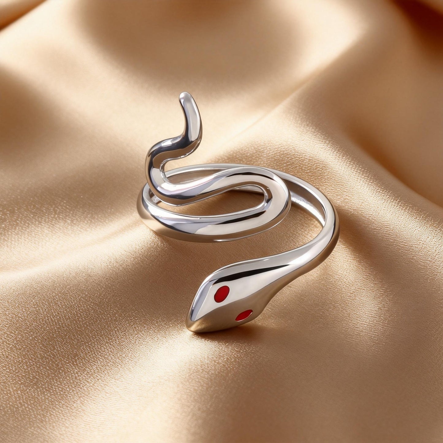 Steel Open-end Niche High-grade Fashion Trend Affordable Luxury Style Ring