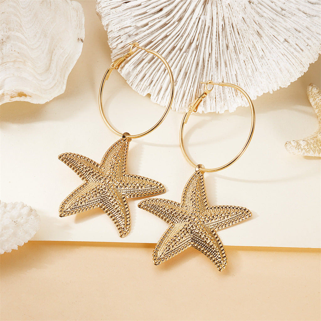 Female Graceful Fashionable Street Shooting Holiday Rings