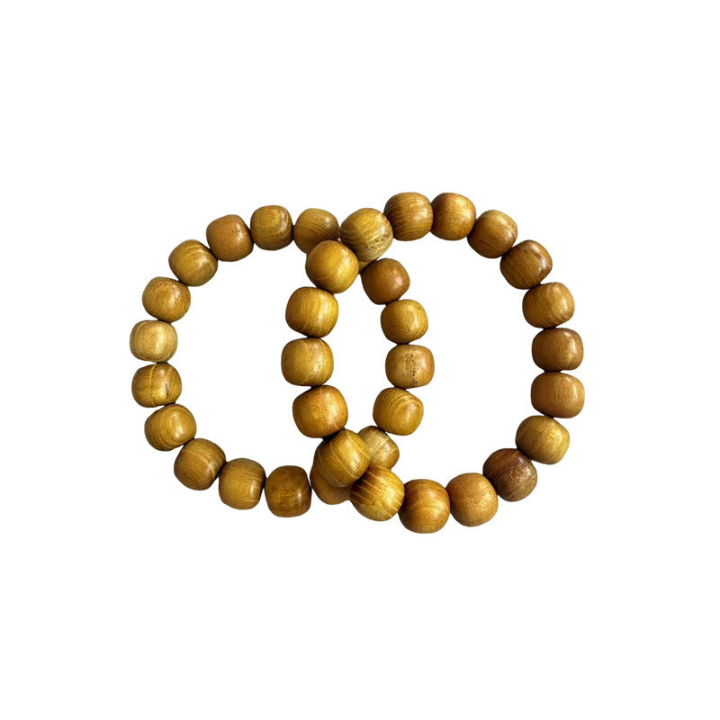 Women's & Men's Wooden Ethnic Style Craftwork Hand Pieces Beads String Bracelet